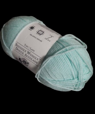 1 Skein Loops And Threads Soft Yarn Acrylic 446 Yd 5 Oz Soft Mint