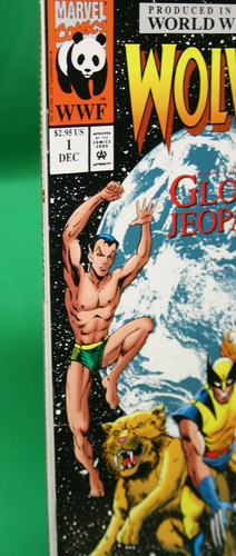 Wolverine Global Jeopardy Promotional Comic W/ World Wildlife Fund 3D Cover - Picture 7 of 8