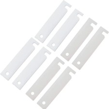 8PCS WE3M51 WE3M52 Clothes Dryer Teflon and Nylon Drum Bearing Slide Replace...