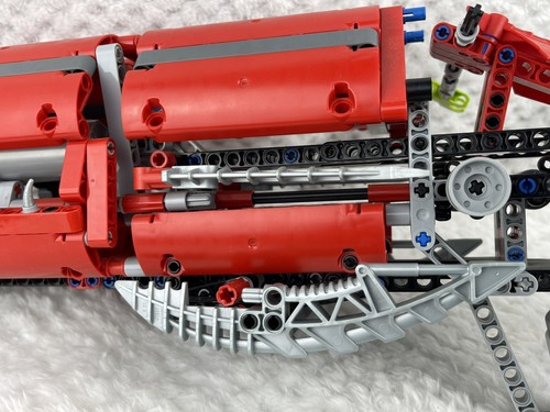 LEGO Bionicle Axalara T9 8943 Vehicle "Incomplete" Set Building Toys Red Gray - Picture 16 of 20