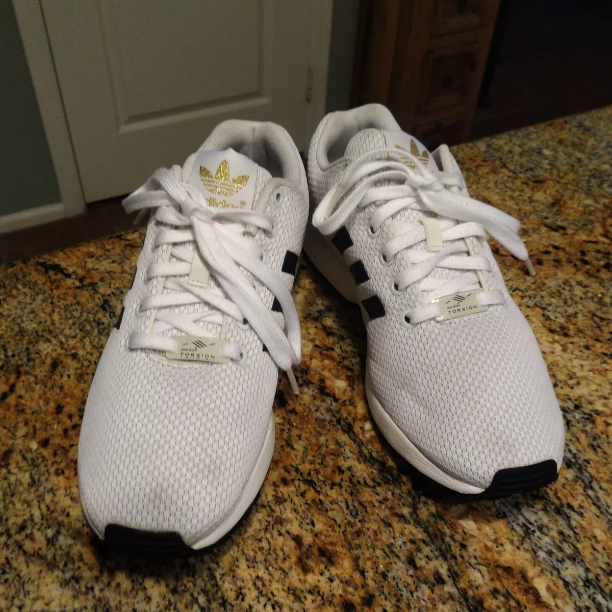 Zx flux cheap adidas blanc