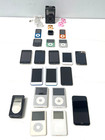 Lot of 27 Ipods - Variety - Nano - 1st 2nd 3rd Gen - All Parts & Repair - As Is