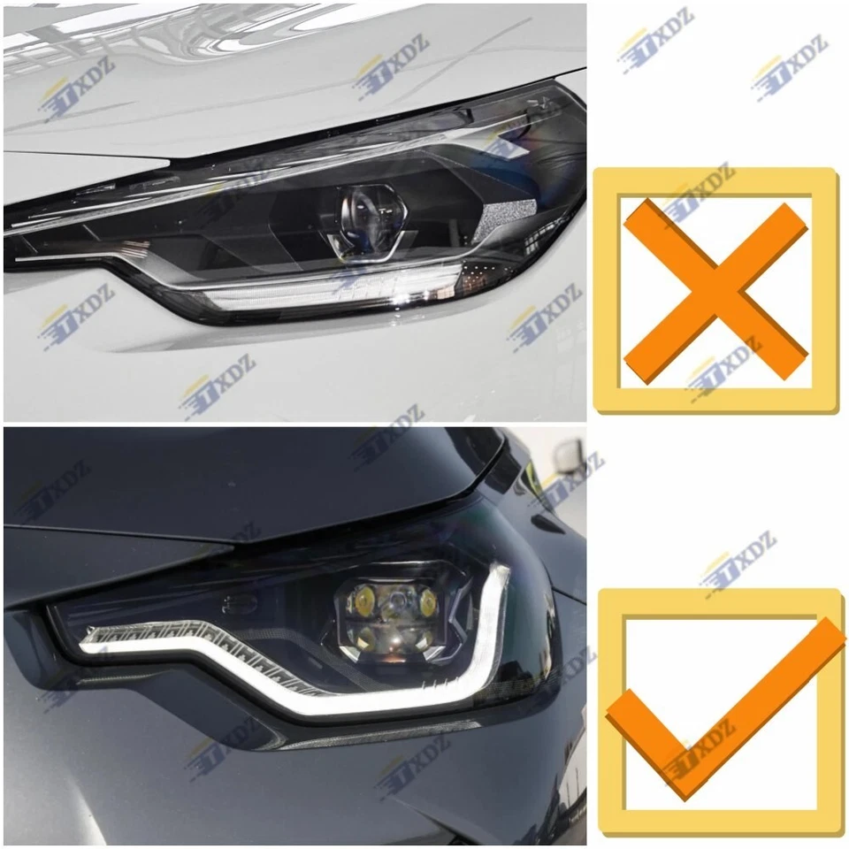 Módulos DRL para BMW G87 M2 G42 220i 230i M240i 2022-2024 Faro LED Luz de día Foto 2 de 4