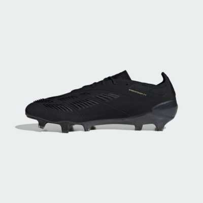 adidas Soccer Cleats PREDATOR ELITE FG Core Black/Carbon IF8865