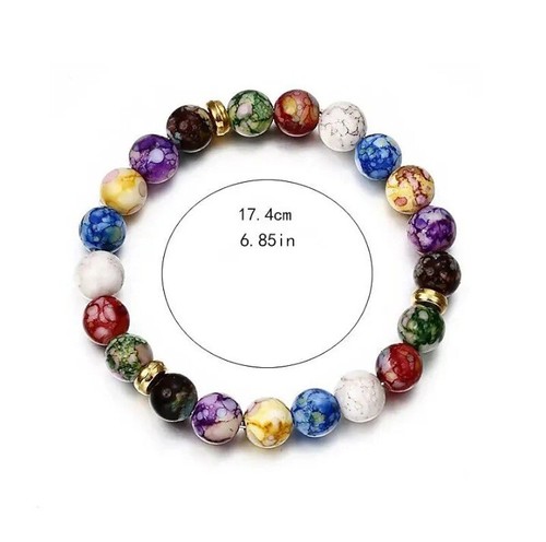 "Seven Chakra" Energy Bracelet ~ Free Shipping! ☆ NWOT - Picture 4 of 7