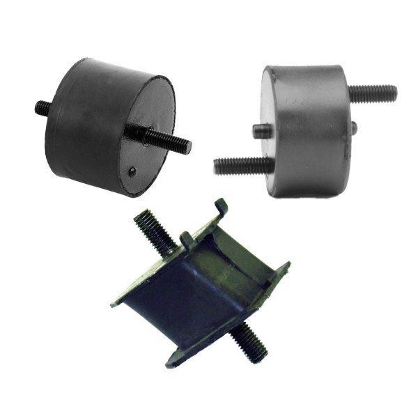 3-Piece Motor & Transmission Mount Set For 1990-1993 Volvo 240 2.3