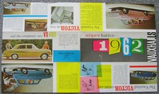 Vauxhall Range Victor VX 4/90 Velox Cresta Original UK Abridged Brochure 1961-62