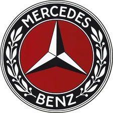 Mercedes sticker logo emblem skate cell laptop bumper vinyl decal