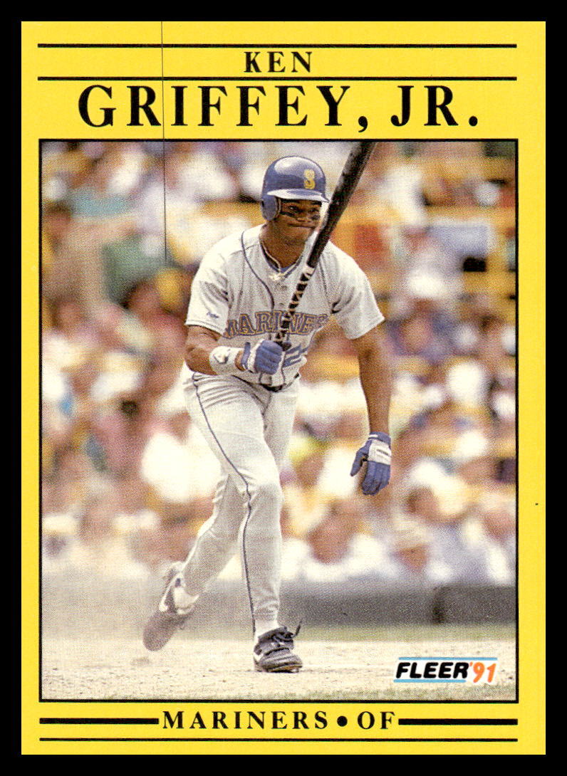 1991 Fleer Ken Griffey Jr 450 Seattle Mariners Baseball Card eBay