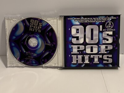 90's Pop Hits by Various Artists (CD, Oct-2002, 3 Discs, Immediate
