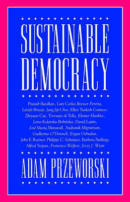 Sustainable Democracy Przeworski Paperback Cambridge University Press