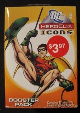 HeroClix DC Icons Booster Pack Miniatures Game WizKids 2005 New