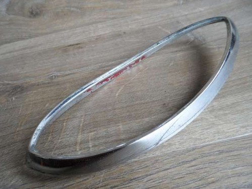 Karmann Ghia Typ 14 Chromrahmen Rückleuchte Rücklicht, Chrom Rahmen gebraucht