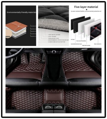 Custom For BYD All Models Car Floor Mats Foot Pads Auto Carpets Waterproof mats