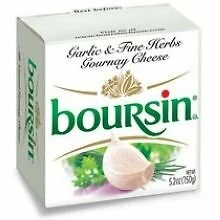Boursin Garlic & Fine Herb Gournay Cheese (5 OZ, 12 Per Case)