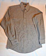 Arrow Fitted Men's Dress Shirt, 15 - 32/33 M , Plaid