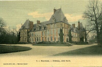 MARCHAIS Le Château card north side beautiful laminated canvas finish