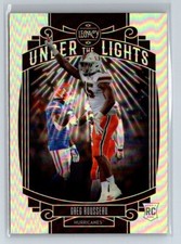 2021 Panini Legacy Under the Lights Silver Greg Rousseau #UL-GR Rookie Card RC