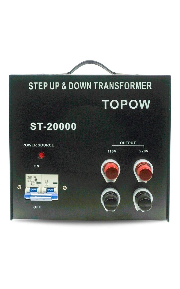 Topow 1000 Watt Step Up and Down Voltage Converter Transformer 110V an
