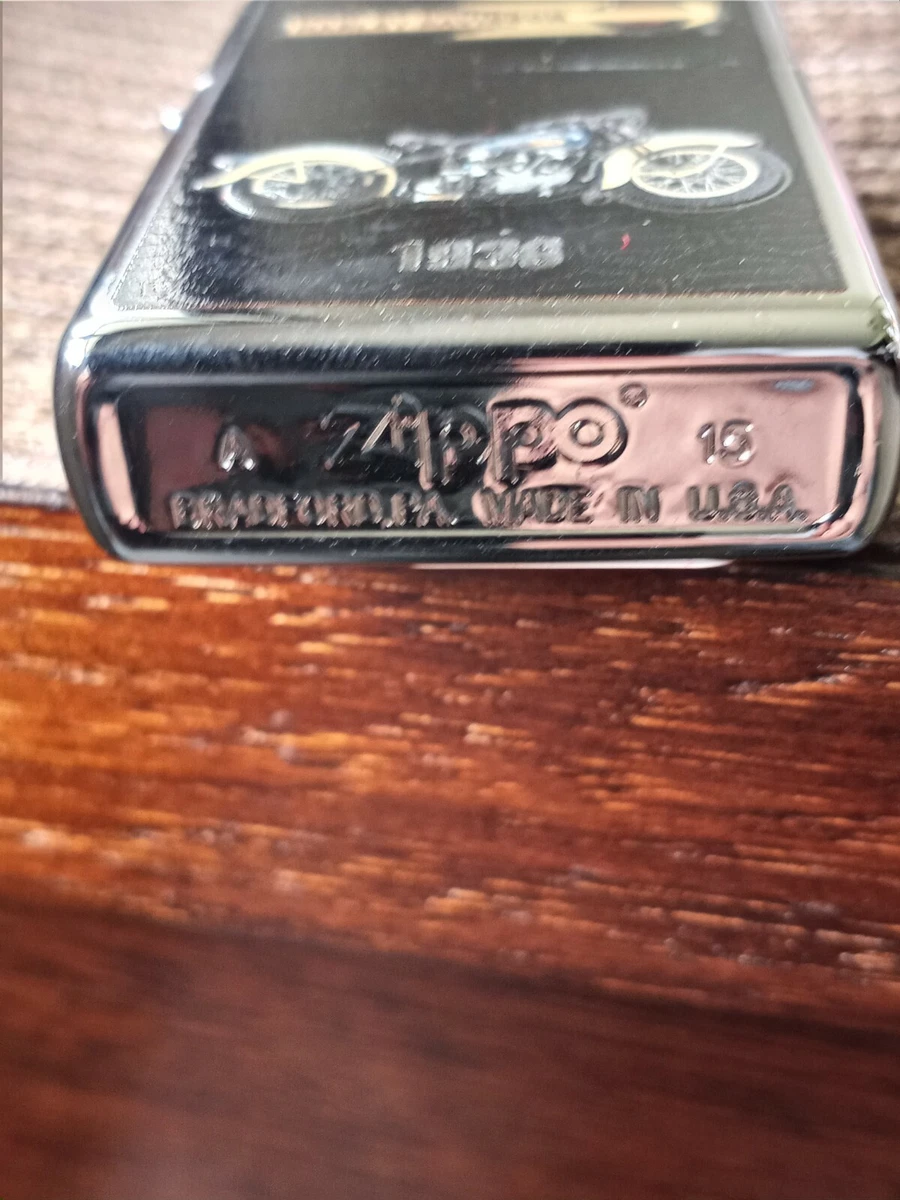 Zippo Lighter Harley Davidson Motorcycles Knucklehead