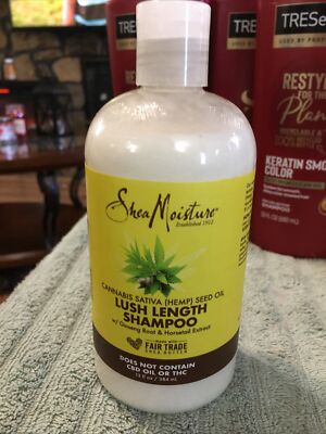 Shea Moisture Lush Length Shampoo 13oz. New