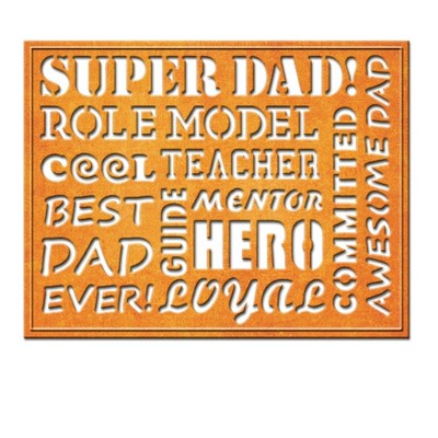 Spellbinders Kartenersteller - Awesome Dad - S4-519