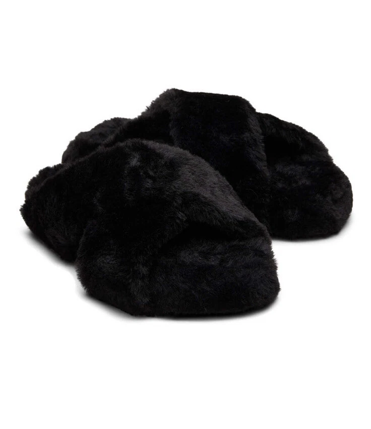 Chinelos Toms Feminino Susie Eva de Pele Sintética Preto Tamanho 7 - Imagem 3 de 4