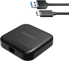 Autoabc Wireless CarbitLink USB Dongle with CarPlay/Android Auto Plug and Play