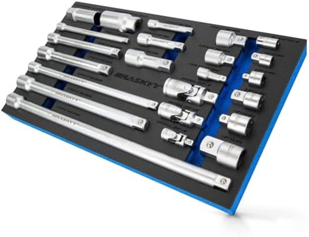 HASKYY Kit Prolunghe Chiavi a Bussola: Mai più bulloni irragiungibili