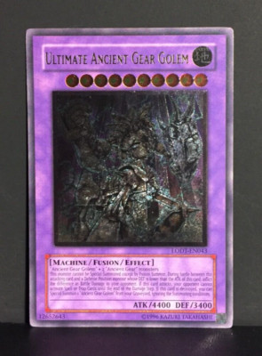 Ultimate Ancient Gear Golem | Ultimate Rare | LODT | leicht bespielt | Yu-Gi-Oh