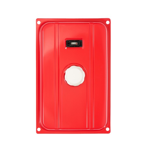 5-GALLON UNIVERSAL GENERATOR GAS FUEL TANK W/ CHROME CAP GAUGE PETCOCK VALVE RED - Bild 6 von 14
