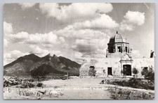 1963  Postcard Rppc Iglesia Del Obispado Monterrey Nuevo  Leon Mexico Museum