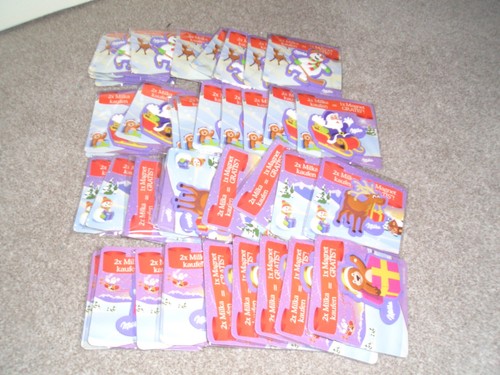 40 Magnete Weihnachten ( Milka 4 Motive)