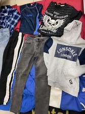 8 pcs boys lot clothes shirts short 14 years Pants Boy Hoodie