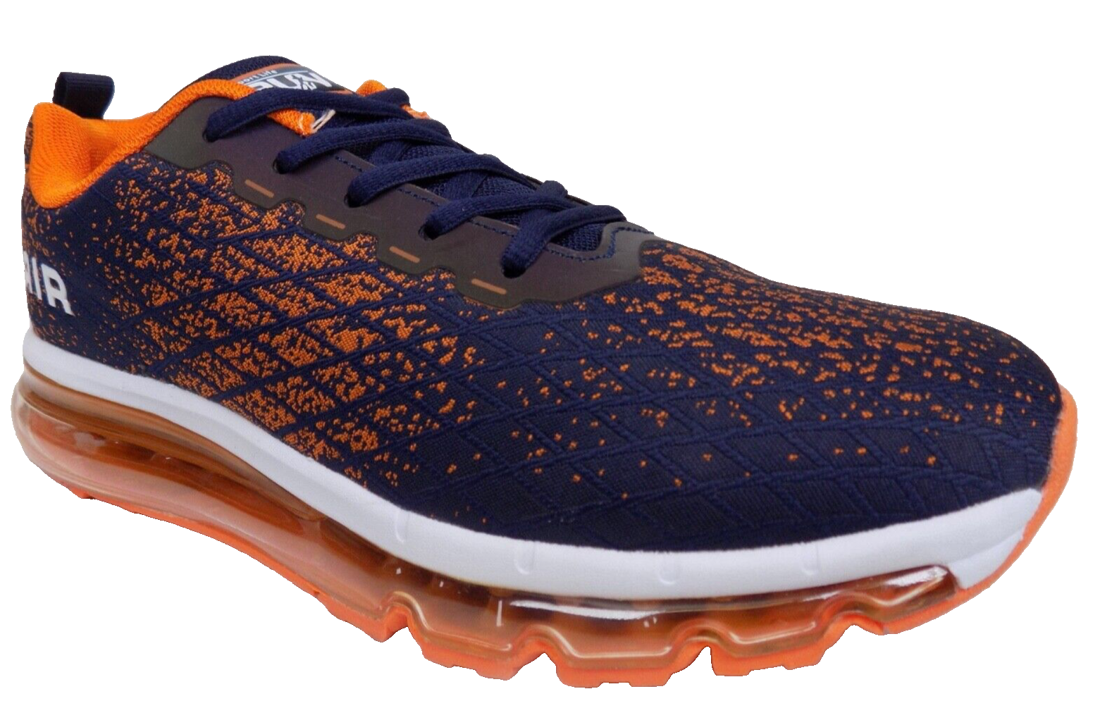 SAOLA Scarpe da ginnastica uomo Sport AIR Life running misura 10 0 M blu arancione sneakers