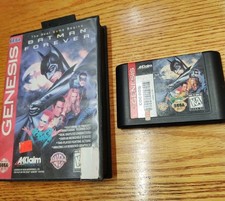 Batman Forever (Sega Genesis, 1995) CIB Manual Tested Works