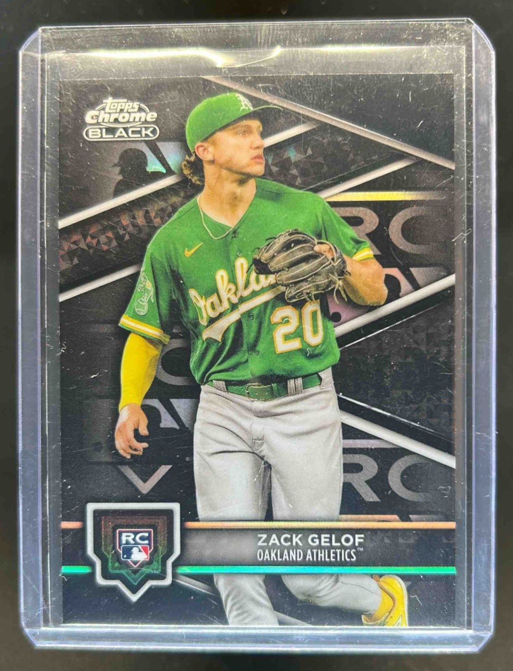 2024 Topps Chrome Black Zack Gelof RC Rookie #40 Athletics
