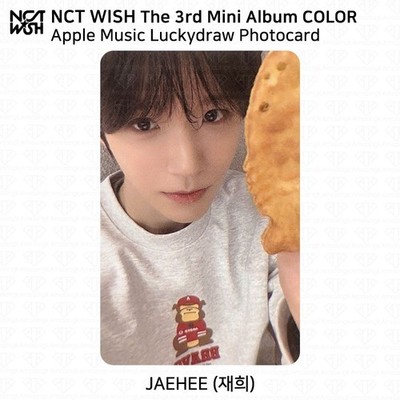 NCT WISH The 3rd Mini Album COLOR Applemusic Luckydraw Photocard