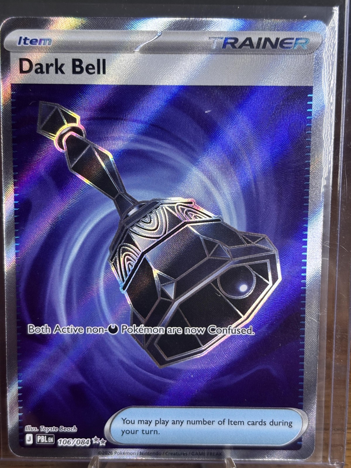 ME05: Pitch Black #106/084 Dark Bell