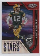 2022 Certified Certified Stars Mirror Red /99 Aaron Rodgers #CS-7 ms9
