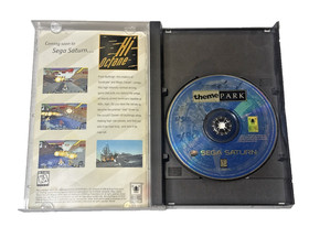 Theme Park (Sega Saturn, 1995) CIB Complete TESTED Bullfrog Classic Simulation