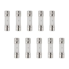 10 Pcs 250V 3A 3Amp Slow Blow Glass Fuses Tubes 5mm x 20mm G2C33018