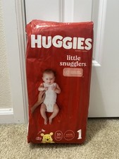 Huggies Little Snugglers Baby Diapers, Size 1, Winnie the Pooh, 33ct, Lot of 3