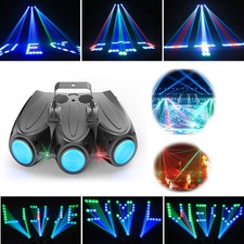 1-10PCS RGBW Stage Light 192LED Multi-Pattern Disco Laser Lighting DMX Party DJ