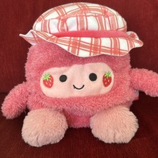 Bum Bumz Jenny Picnic Strawberry Plush 7.5in Stuffed Toy By Russ Kellytoy Cute