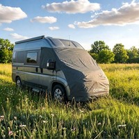 Deiwo® Bugschutzplane Scheibenabdeckung Passend FüR Fiat Ducato X250/X290 Ab 06