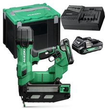 Hikoki Cordless Finish Nailer 16 gauge, 18v 2 x 2.0Ah Batteries - NT1865DSAJXZ