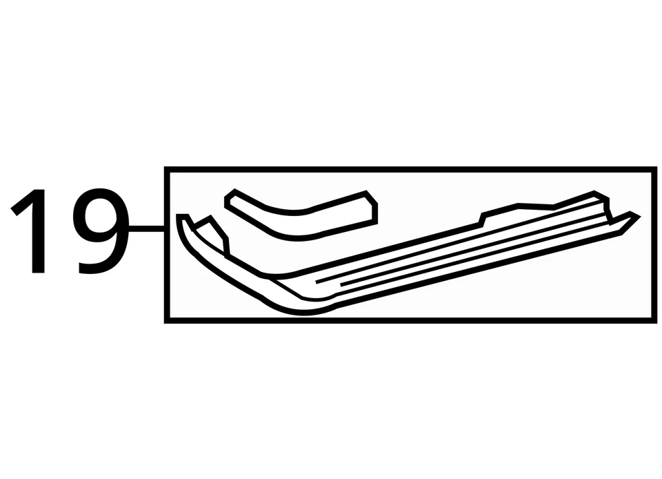 ADEQUADO PARA 2009-2010 PONTIAC VIBE REFORCEMENT F/CMPT S/RL 19184078 - NOVO FABRICANTE DE EQUIPAMENTO ORIGINAL - Imagem 3 de 3