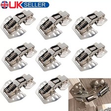 8x OVERHEAD SWING UP LOCKER CUPBOARD DOOR STAY HINGES CARAVAN MOTORHOME