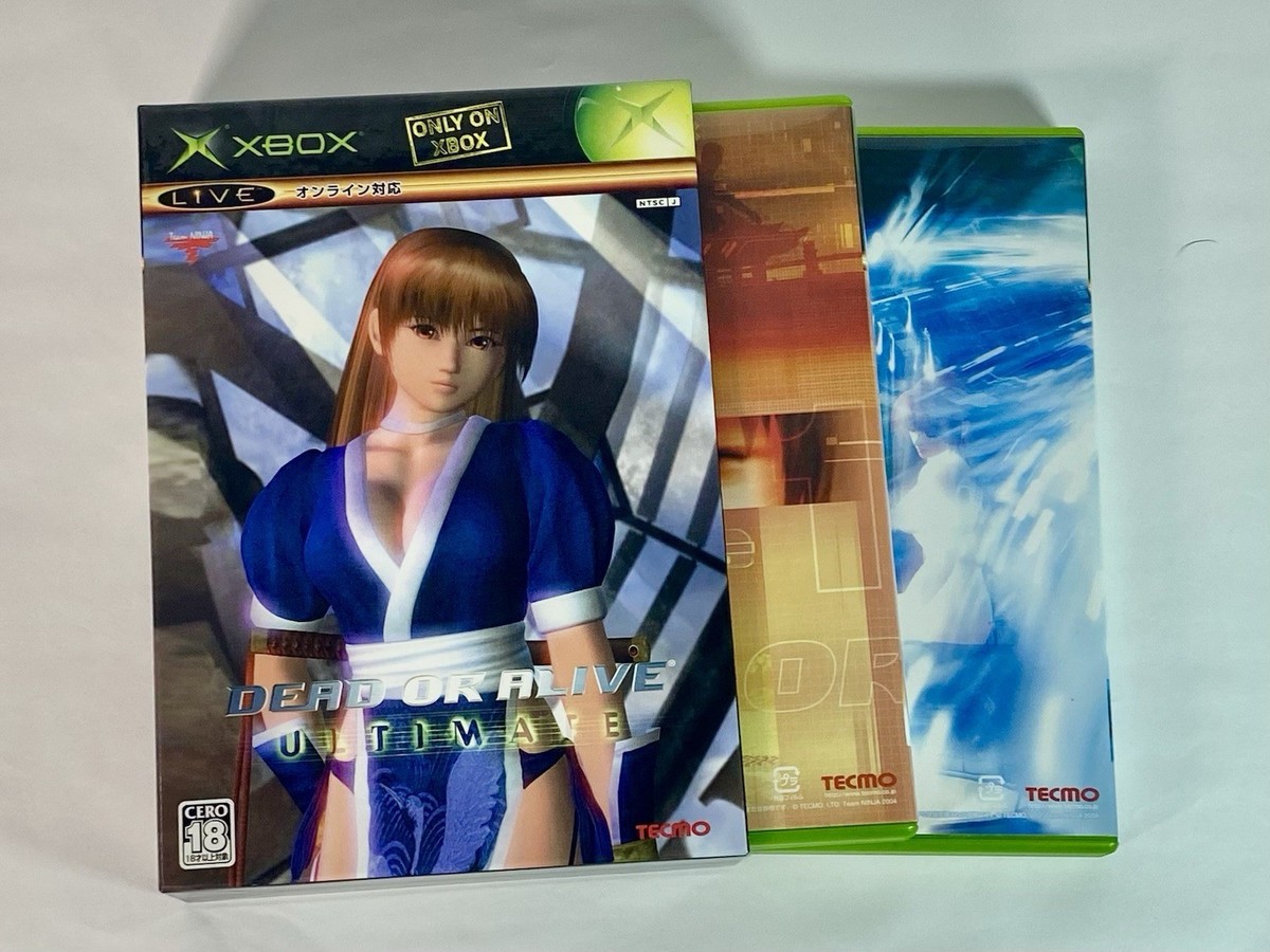 Microsoft XBOX Dead Or Alive Ultimate Set 1 & 2 Tecmo Japan ver